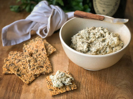 Rye & Caraway Crackers - Cheese Therapy