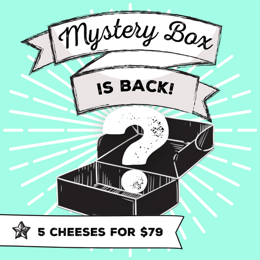 Mystery Box - 5 Cheeses STRICTLY LIMITED - Cheese Therapy