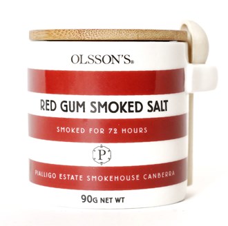 Redgum Smoked Salt (Ceramic Jar) - Cheese Therapy