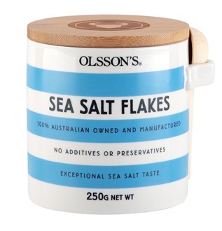 Sea Salt Flakes (Ceramic Jar) - 250g - Cheese Therapy