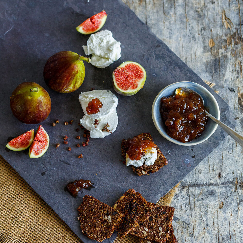 Fig & Szechuan Pepper Jam by Crunch Preserves | Bold & Unique Flavour Combination - Cheese Therapy