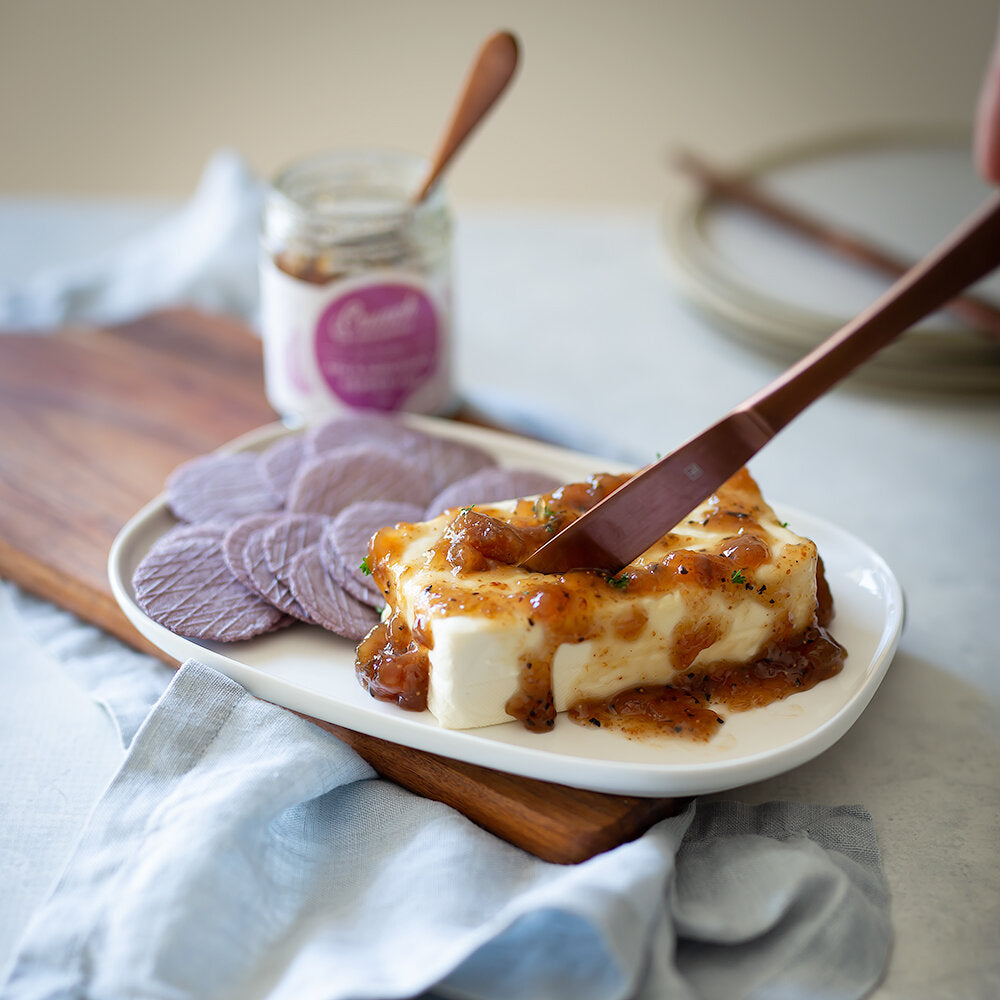 Fig & Szechuan Pepper Jam by Crunch Preserves | Bold & Unique Flavour Combination - Cheese Therapy