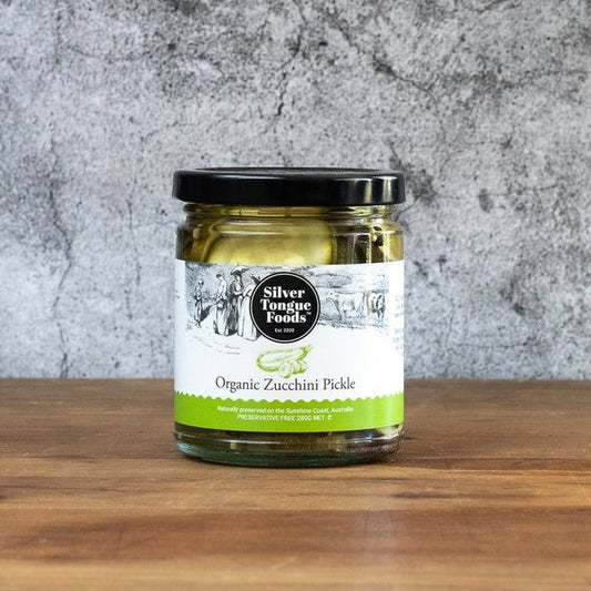 Pickled Zucchini | Silver Tongue Foods, QLD - Cheese Therapy